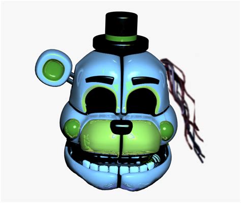 Funtime Witherde Golden Freddy Head - Fnaf Funtime Freddy Cosplay, HD ...