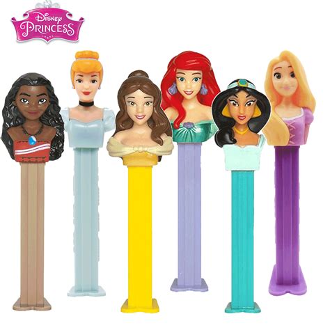 Pez Disney Princess Candy Dispenser And Candy Refill Set Ariel Rossy