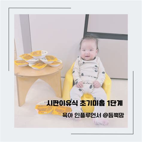 시판이유식 초기미음 1단계 엘빈즈 배달 4개월 아기 네이버 블로그