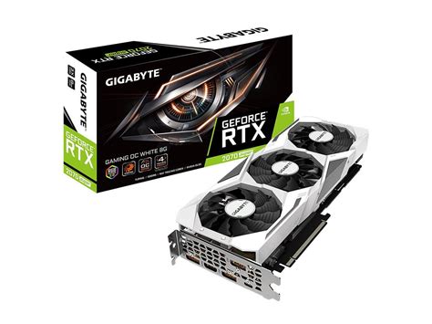 Gigabyte Geforce Rtx 2070 Super Gaming Oc White 8g Graphics Card Gv N207sgamingoc White 8gc