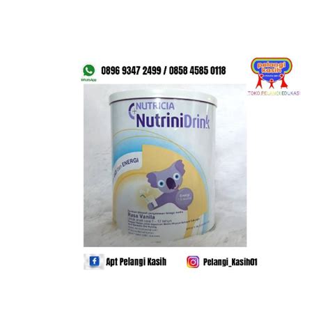 Jual NUTRICIA NUTRINIDRINK POWDER 400 GR Shopee Indonesia