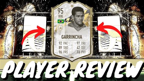 CARTA ESPETACULAR REVIEW GARRINCHA 95 MOMENTS FIFA 22 YouTube