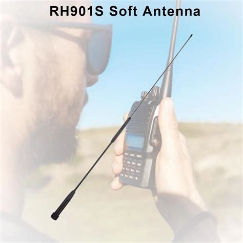 Dual Band Walkie Talkie Antenna Diamond Rh S Full Section Gain Hand