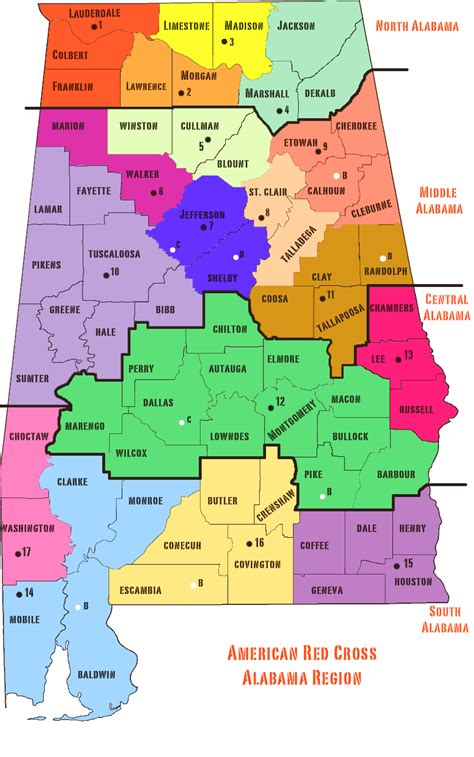 Map Of The State Of Alabama With Cities - Cities And Towns Map