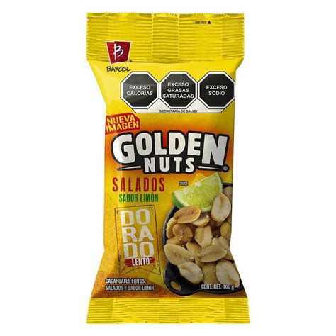 Cacahuates Golden Nuts Salados G Soriana