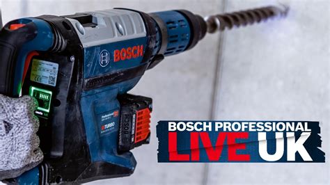 18v Hammer Drills Max Bosch Professional Live Youtube