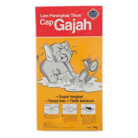 Jual Lem Perangkap Tikus Rat Glue Trap Cap Gajah Shopee Indonesia