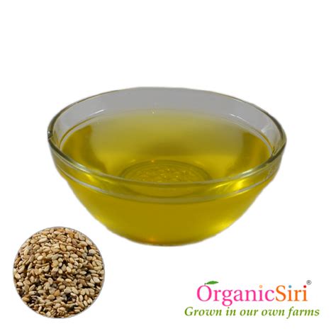 Organic Sesame Oil Cold Pressed 1L OrganicSiri Farms