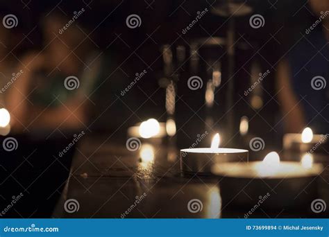 Candle Blur Stock Photo Image Of Light Taste Focus 73699894