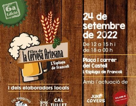 Fira De La Cervesa Artesana I Dels Elaboradors Locals A Lespluga De