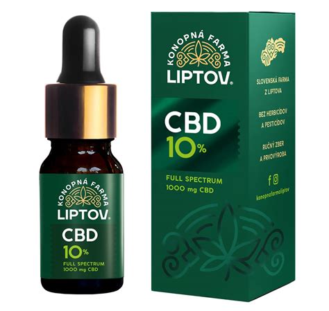 Cbd Olej Full Spectrum Konopn Farma Liptov