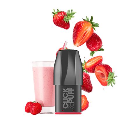 Achetez Vos X Bar Click Puff Pod Milkshake Fraise