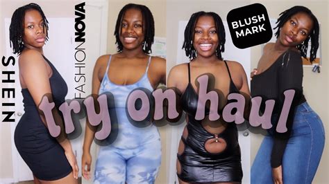 Shein Fashion Nova Blush Mark Try On Haul Size L Xl After Weight