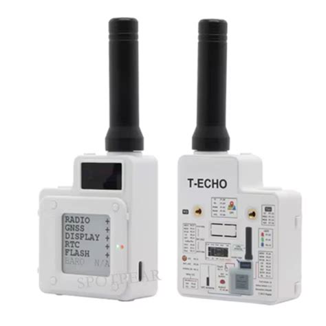 For TTGO T Echo NRF52840 SoftRF Meshtastic LoRa SX1262 BME280 GPS GNSS