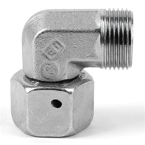 M14 Metric Male X 6mm OD EO Swivel Elbow Hydraquip