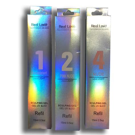 Refil Sculpting Gel Linha Light Real Love Ml Shopee Brasil