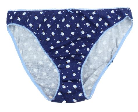 Charter Club Holiday Lace Trim Bikini Blue Snowman XX Large Walmart