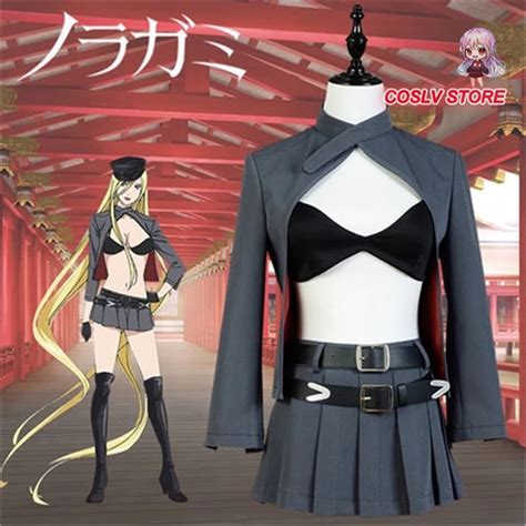 Anime Noragami Bishamon Costume Bikini Costume Cosplay Full Set Uniform