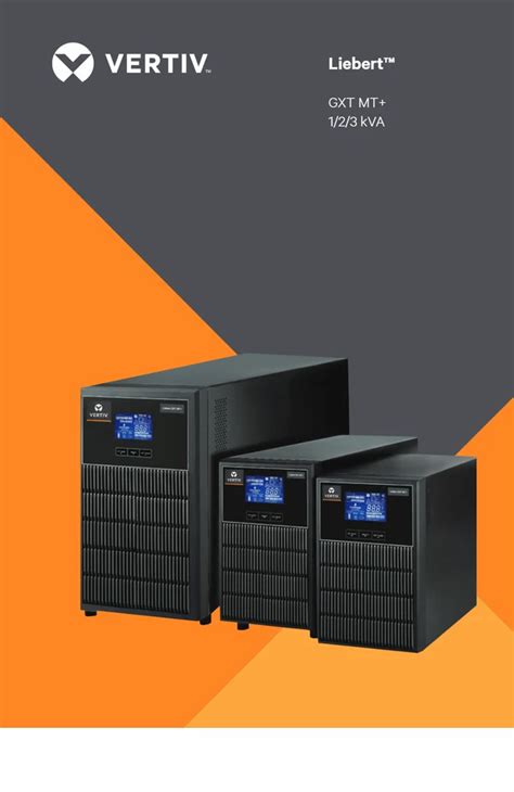 Kva Vertiv Liebert Gxt Mt Cx Backup Ups System At Rs Nagpur