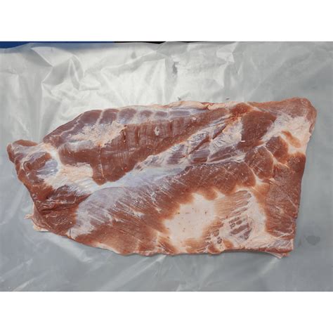 Pork Belly Boneless And Rindless Sheet Ribbed Width 260 Mm 30