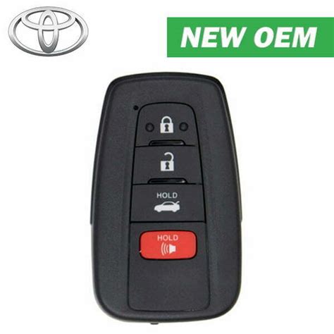 Toyota Corolla Button Smart Key Pn H Fcc