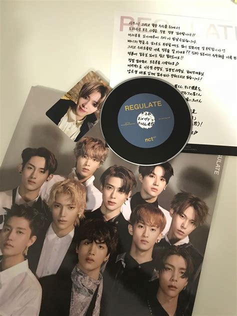 Nct Regulate Album Hobbies Toys Memorabilia Collectibles K Wave