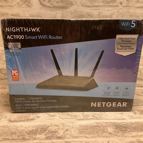 Netgear Nighthawk Smart Wifi Router R7000 Ac1900