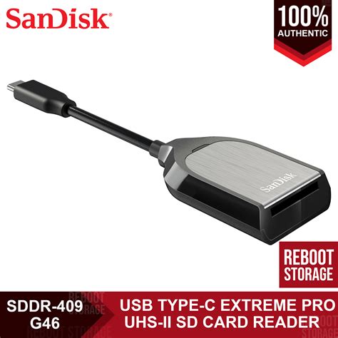 SanDisk Extreme PRO SD UHS II USB Type C Reader SDDR 409 G46 Lazada PH