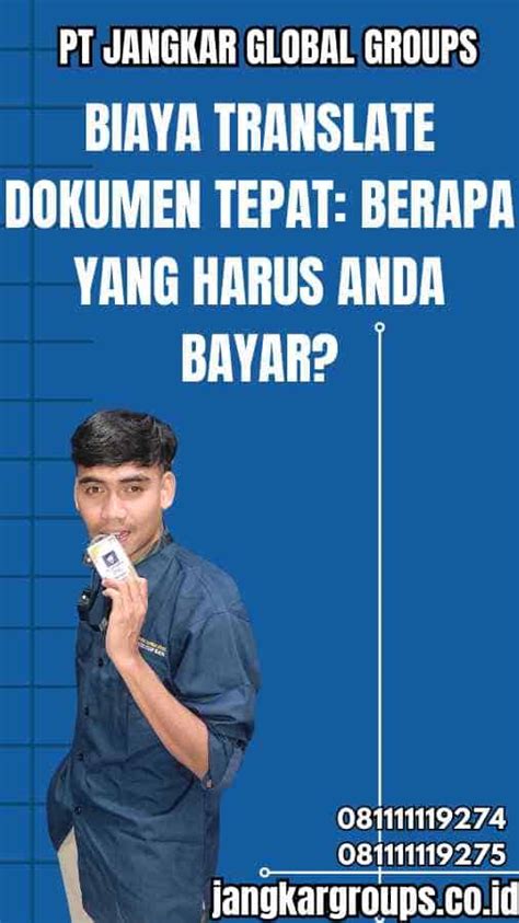 Biaya Translate Dokumen Tepat Berapa Yang Harus Anda Bayar Jangkar