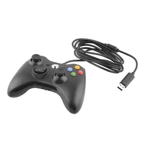 Manette Filaire USB Pour microsoft Xbox 360 Contrôleur jeu video PC