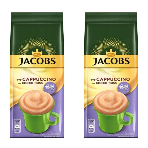 Kawa Jacobs Milka Choco Nuss 500g CAPPUCCINO orzechowe z czekoladą 500