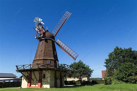 Fondo Hist Rico Molino De Viento Dan S Paisaje Viejo Ramloese Foto E