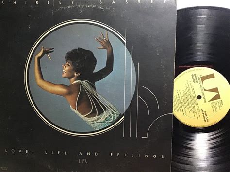 LP Shirley Bassey Love Life And Feelings OOP VINYL RECORD Anubis