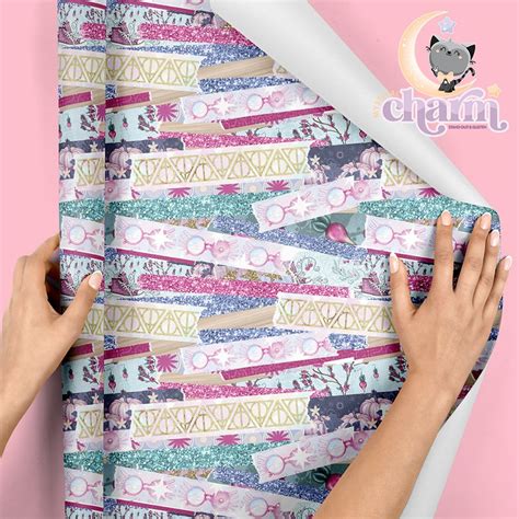 Luna Lovegood Digital Seamless Patterns Sublimation Paper Sublimate