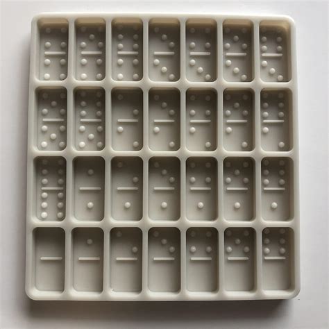 Buy Premium Professional Standard Domino Mold Double Six Domino Mould Set 28 Cavities For Epoxy