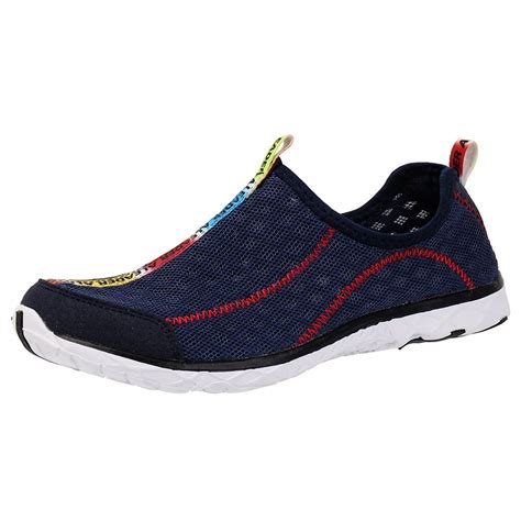 Aleader - Aleader Men's Slip On Aqua Water Shoes for Beach,Kayak,Paddle ...