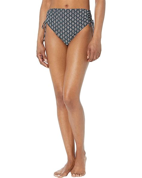 Coco Reef Siren Inspire Shirred High Waist Bikini Bottoms