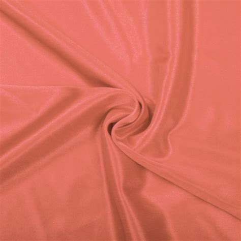 Stretch Lining Fabric Salmon Pink The Fabric Baron