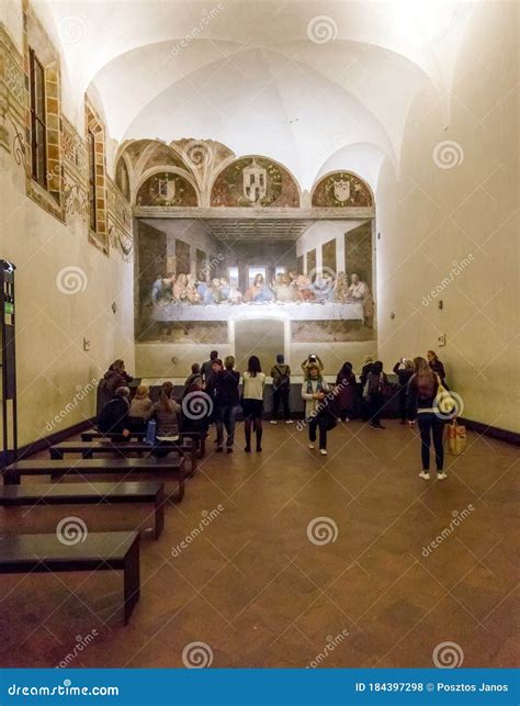 Church of Santa Maria Delle Grazie Editorial Stock Photo - Image of lombardia, famous: 184397298