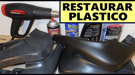 3 Formas Caseras De Restaurar Plastico Pistola Geles Pintura YouTube