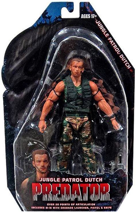 NECA Predator Series 8 Jungle Patrol Dutch 7 Action Figure - ToyWiz