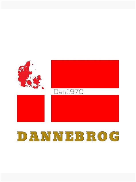 "Dannebrog" Poster for Sale by Dan1970 | Redbubble