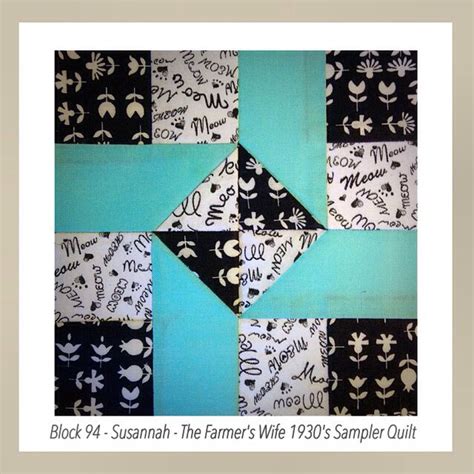 Block Susannah The Farmer S Wife S Sampler Quilt Farm Women