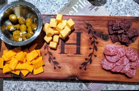 Personalized Charcuterie Board Etsy