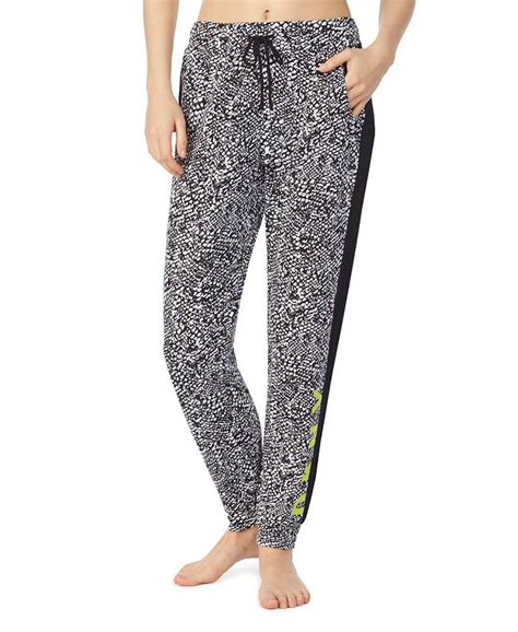 Dkny Tuxedo Stripe Jogger Pajama Pants Macys