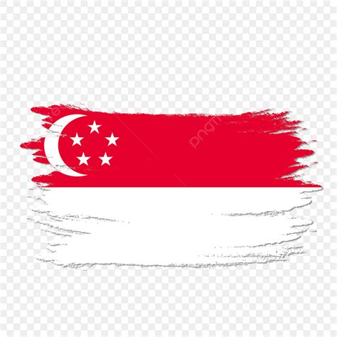 Singapore Flag Clipart Transparent PNG Hd Singapore Flag Transparent