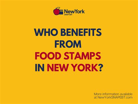 Who Benefits From Food Stamps In New York 2022 Update NY SNAP EBT