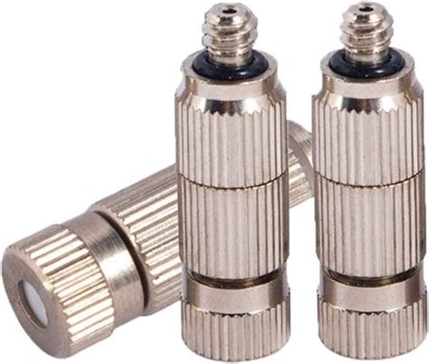 Pcs Brass Misting Nozzle Kit For Cooling System High Pressure