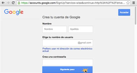 Cómo funciona la nube Cómo crear una cuenta en Google Drive