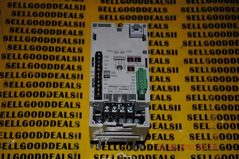 Mitsubishi Fr E520 04kn Freqrol E500 Inverter 200 240vac 3ph Ebay